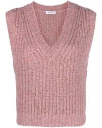 Rodebjer - Chunky-Knit Sleeveless Vest - Lyst