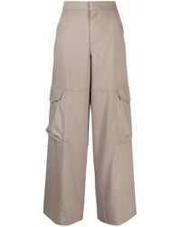 Gcds - Wide-Leg Cargo Trousers - Lyst