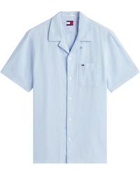 Tommy Hilfiger - Chemise À Col Cubain - Lyst
