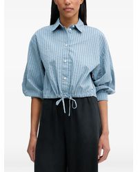 Marc O' Polo - Chemise Rayée À Lien De Resserrage - Lyst