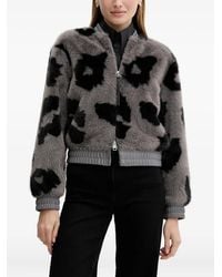 Silvian Heach - Zip Faux-Fur Jacket - Lyst