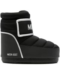 Moon Boot - Icon Strap Quilted Snow Boots - Lyst