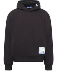 Maison Mihara Yasuhiro - Instrumental Logo-Patch Hoodie - Lyst