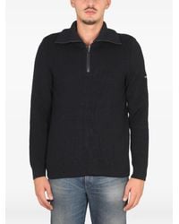 Saint James - Pull À Col Zippé - Lyst