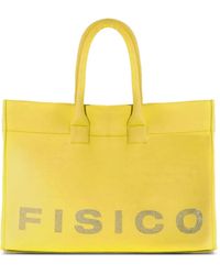 Fisico - Crystal-Embellished Tote Bag - Lyst
