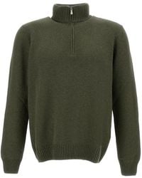 Gran Sasso - Jersey Con Cremallera Y Cuello Alto - Lyst