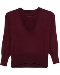 Alberta Ferretti - Vネック トップ - Lyst
