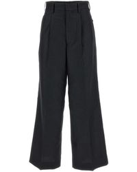 Junya Watanabe - Pleated Wide-Leg Trousers - Lyst