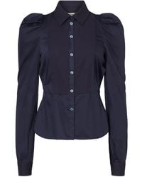 Temperley London - Puff-Sleeve Button-Fastening Shirt - Lyst