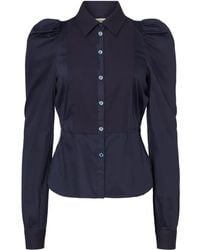 Temperley London - Puff-Sleeve Button-Fastening Shirt - Lyst