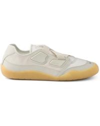 Prada - Baskets Speedrock En Cuir Verni Et Mesh - Lyst