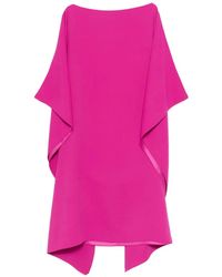 Gianluca Capannolo - Eve Cape Mini Dress - Lyst