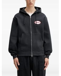 Gramicci - Logo-Patch Zip-Up Hoodie - Lyst