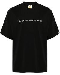 A Bathing Ape - Hand Drawn Logo T-Shirt - Lyst