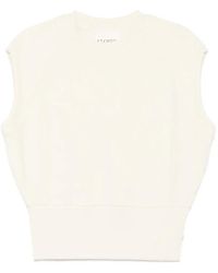 Closed - Ribbed-Trim Vest - Lyst