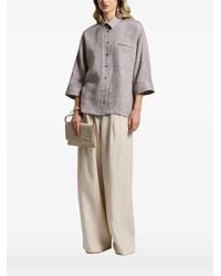 Peserico - Chest-Pocket Blouse - Lyst