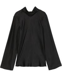 Rohe - Foulard-Detail Long-Sleeve Blouse - Lyst