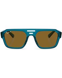 Ray-Ban - Corrigan Bio-based Square-frame Sunglasses - Lyst