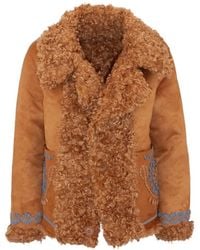 PHO® Firenze - Abrigo Reversible Con Bordado - Lyst