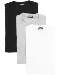 DSquared² - Crew-Neck T-Shirt (Set Of Three) - Lyst