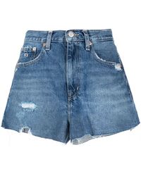Tommy Hilfiger Jean and denim shorts for Women - Up to 60% off | Lyst