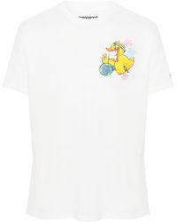 Mc2 Saint Barth - Katoenen T-shirt Met Print - Lyst