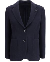 Lardini - Single-Breasted Blazer - Lyst