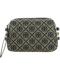 Tory Burch - Romy T Monogram Soft Crossbody Bag - Lyst