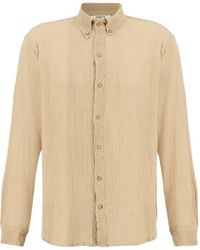 SPIRITUM TULUM - Button-Down Collar Long-Sleeve Shirt - Lyst