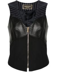 MITILIANE COUTURE - パネル ジップ ベスト - Lyst