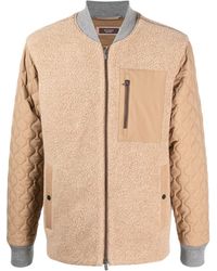 Peserico - Shearling Zipped Jacket - Lyst