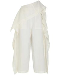 Issey Miyake - All Squares Cropped Trousers - Lyst