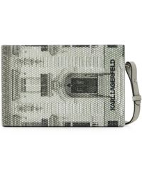 KARL LAGERFELD - K/Soiree Rue St-Guillaume Clutch Bag - Lyst