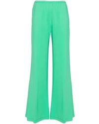 Forte Forte - Pantaloni A Gamba Ampia Con Ruches - Lyst