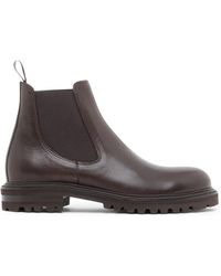 Giorgio Armani - Nappa Leather Chelsea Boots - Lyst