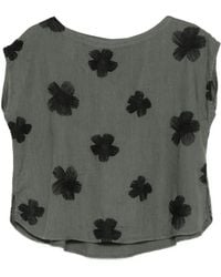 ROSSO35 - Floral Blouse - Lyst