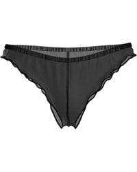 Maison Close - La Parisienne Ruffled Tanga - Lyst