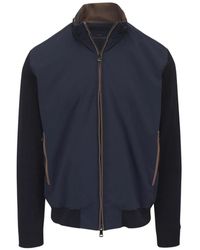 Paul & Shark - Panelled Zip-Up Jacket - Lyst
