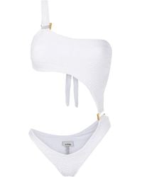 Amir Slama - Cut-Out One-Shoulder Swimsuit - Lyst