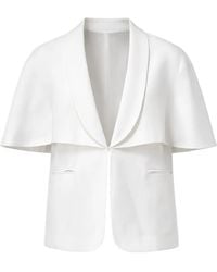 Twinset - Notched Cape Jacket - Lyst