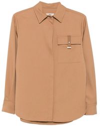 Herno - Camisa Con Bolsillo De Solapa - Lyst