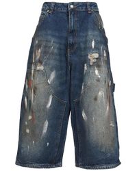 Jaded London - Colossus Painted Shorts - Lyst
