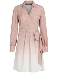 KARL LAGERFELD - Ombré-Effect Mini Dress - Lyst