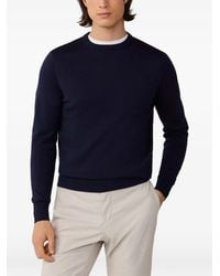 Hackett - Embroidered Crew-Neck Sweater - Lyst