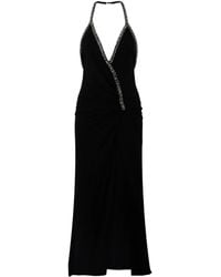 Roberto Cavalli - Robe À Ornements Strassés - Lyst
