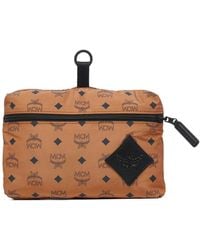MCM - Aren Visetos Packable Shoulder Bag - Lyst