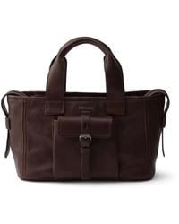 Prada - Borsa Tote Route Media - Lyst