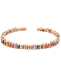 Suzanne Kalan - Bracciale Rigido Bold Con Zaffiro - Lyst