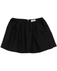 ShuShu/Tong - Mini Jupe Évasée À Fronces - Lyst