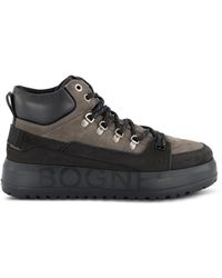 Bogner - Logo-Print Panelled Boots - Lyst